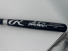 Load image into Gallery viewer, Anthony Santander signed bat with “Tony Tater” inscription
