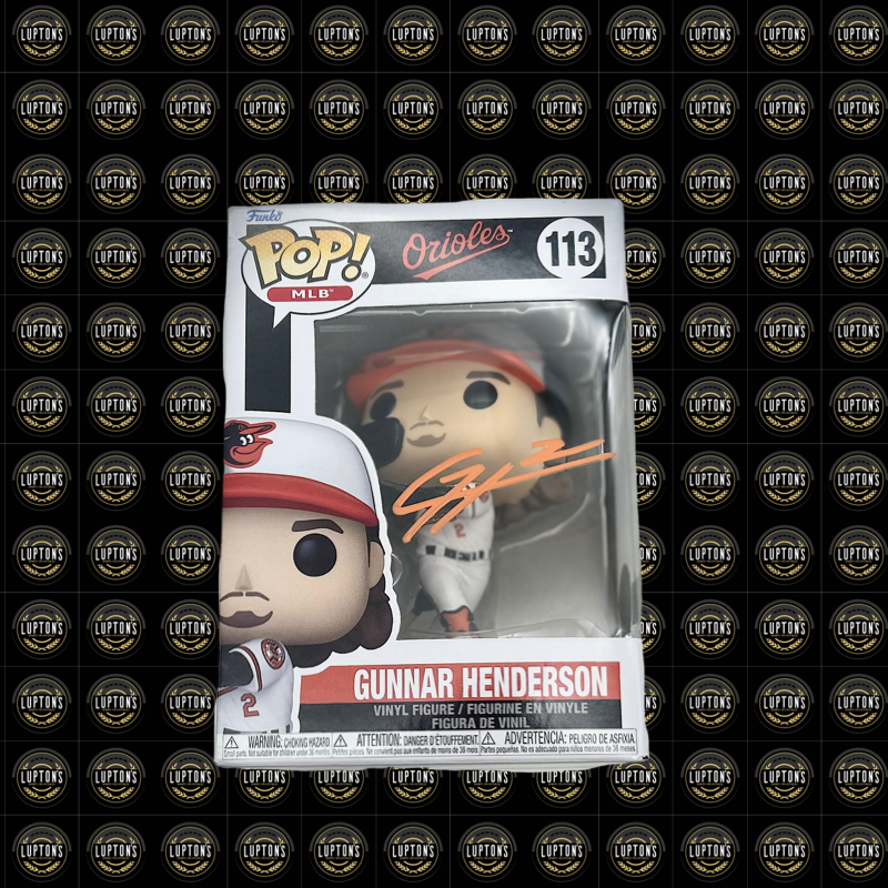 Gunnar Henderson Signed Funko Pop