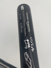 Load image into Gallery viewer, Ryan Mountcastle Game Used bat 4/3/21 Autographed
